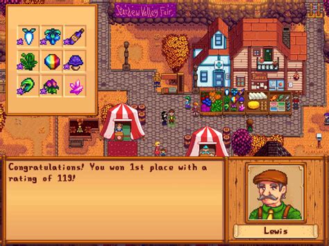 stardew valley faire|stardew valley walkthrough guide.